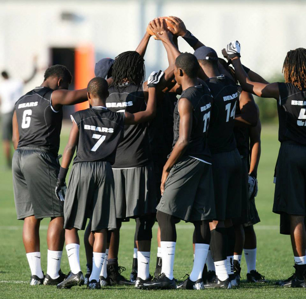 Youth players at an HSPD camp.