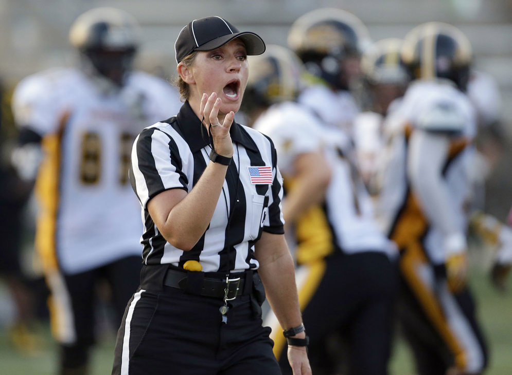 Big 12 official Catherine &quot;Cat&quot; Conti (AP)