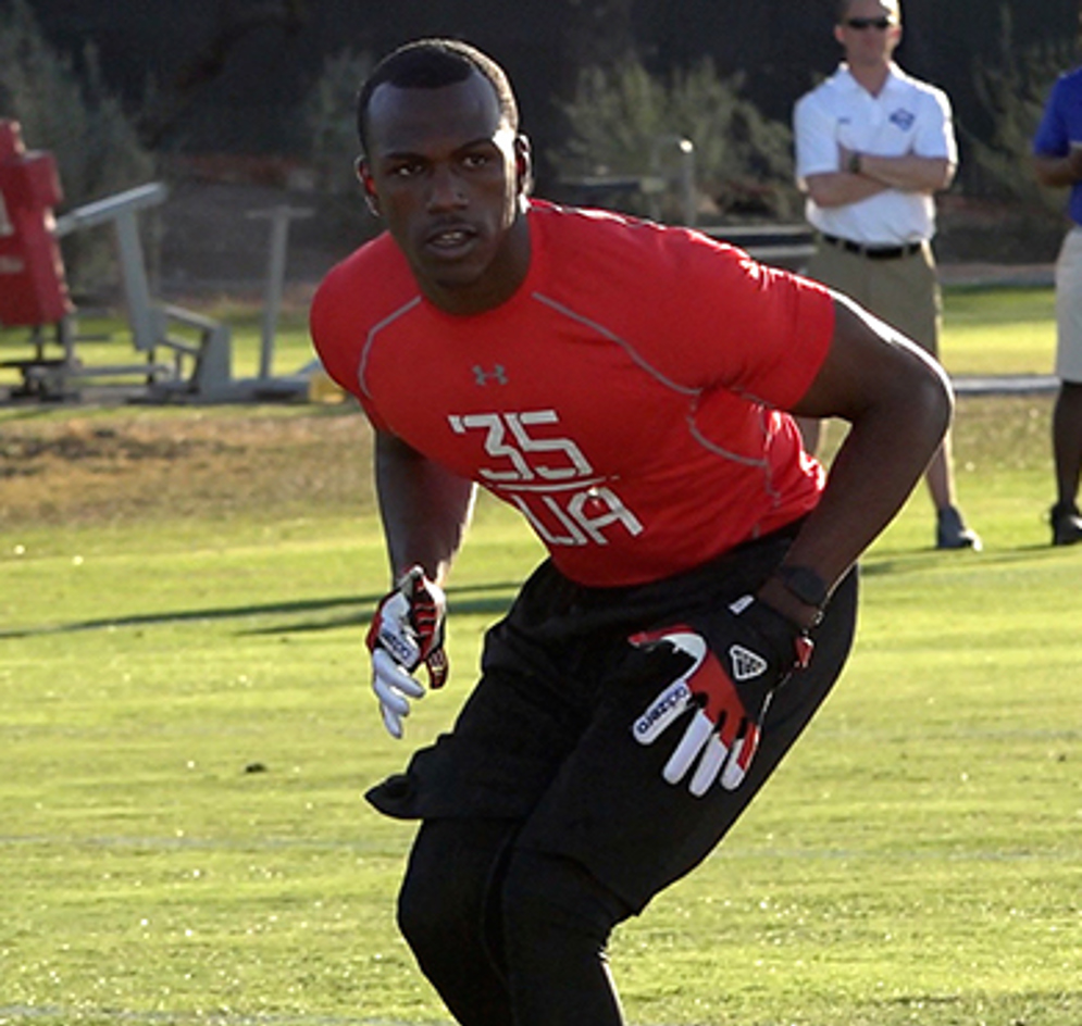 Defensive back&#xA0;Tray Walker became the highest-drafted Regional Combine player when&#xA0;the Baltimore Ravens drafted him in the fourth round of the 2015 NFL Draft. (LockerReport.com/Barry Barnes)