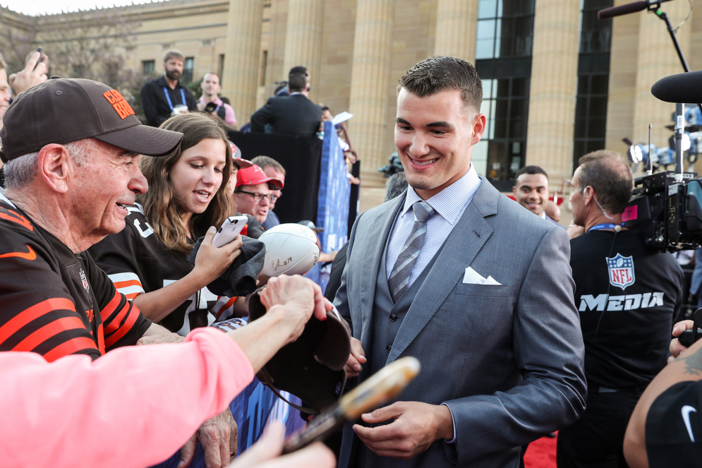 El Draft de la NFL ha crecido m&#xE1;s all&#xE1; de la televisi&#xF3;n para convertirse en un evento multimedia. (Fotograf&#xED;a AP/Ben Liebenberg)